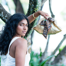 Load image into Gallery viewer, Fleur Kakasi x Elyse & I Collaboration Silk Twilly Scarf