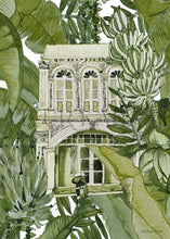 Load image into Gallery viewer, Shophouse Tea Towel - Chartreuse