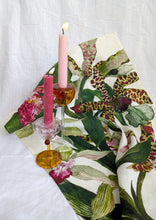 Load image into Gallery viewer, Tiger Orchid Tea Towel