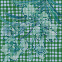 Load image into Gallery viewer, Orchid Gingham Linen Napkin - Set of 8