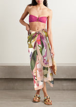 Load image into Gallery viewer, Botanic Orchid Silk Pareo