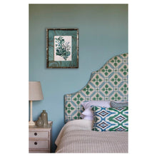 Load image into Gallery viewer, Marbled Paper Mount Original Paintings - Green Series