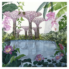 Load image into Gallery viewer, Commissioned Work : Gardens by the Bay Waterlily Pond