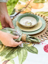 Load image into Gallery viewer, Passionflower Linen Napkin - Set of 8