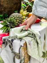 Load image into Gallery viewer, Passionflower Linen Napkin - Set of 8