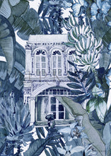 Load image into Gallery viewer, Shophouse Tea Towel - Indigo