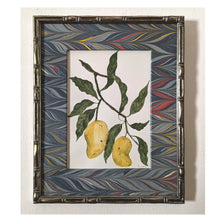 Load image into Gallery viewer, Mango - Marbled Paper Mount Original Painting