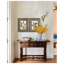 Load image into Gallery viewer, Longan - Marbled Paper Mount Original Painting