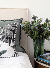 Load image into Gallery viewer, Wavy Edge European Cushion Cover 60x60