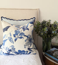 Load image into Gallery viewer, Wavy Edge European Cushion Cover 60x60