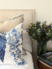 Load image into Gallery viewer, Indigo Chinoiserie Cushion Cover