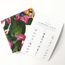 Load image into Gallery viewer, Singapore Botanic Furoshiki Cotton Wrapping Scarf