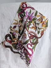 Load image into Gallery viewer, Snake Orchid Tea Towel