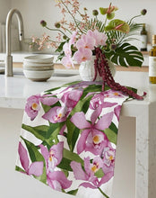 Load image into Gallery viewer, Vanda Miss Joachim Tea Towel