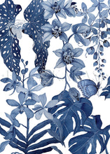Load image into Gallery viewer, Blue Chinoiserie Tea Towel