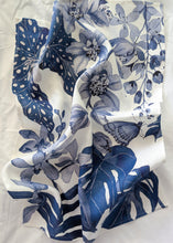 Load image into Gallery viewer, Blue Chinoiserie Tea Towel