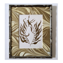 Load image into Gallery viewer, Marbled Paper Mount Original Paintings - Neutrals Series