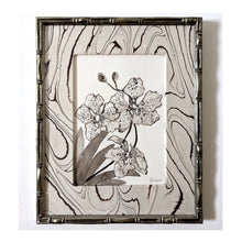 Load image into Gallery viewer, Marbled Paper Mount Original Paintings - Neutrals Series