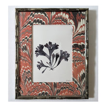 Load image into Gallery viewer, Marbled Paper Mount Original Paintings - Pinks & Reds Series