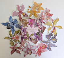 Load image into Gallery viewer, Orchid Notecard Set
