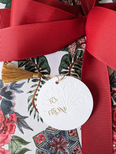Load image into Gallery viewer, Embossed Gift Card Tags