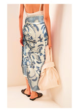 Load image into Gallery viewer, Indigo Orchid Silk Pareo