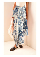 Load image into Gallery viewer, Indigo Orchid Silk Pareo