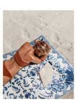 Load image into Gallery viewer, Indigo Orchid Silk Pareo