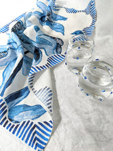 Load image into Gallery viewer, Blue Orchid Tea Towel