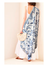 Load image into Gallery viewer, Indigo Orchid Silk Pareo