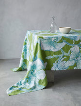 Load image into Gallery viewer, Supergraphic Orchid Pure Linen Tablecloth
