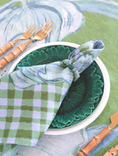 Load image into Gallery viewer, Orchid Gingham Linen Napkin - Set of 8
