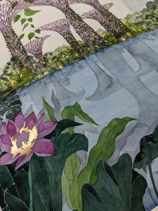 Commissioned Work : Gardens by the Bay Waterlily Pond