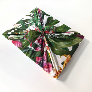 Singapore Botanic Furoshiki Cotton Wrapping Scarf