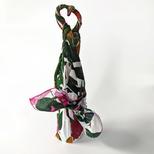 Singapore Botanic Furoshiki Cotton Wrapping Scarf