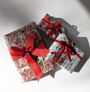 Festive Art Paper Gift Wrap Set