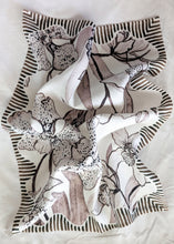 Load image into Gallery viewer, Chocolate Orchids Tea Towel
