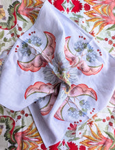Load image into Gallery viewer, Periwinkle Chintz Linen Napkin - Set of 8
