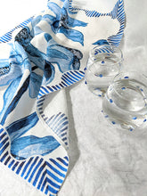 Load image into Gallery viewer, Blue Orchid Tea Towel
