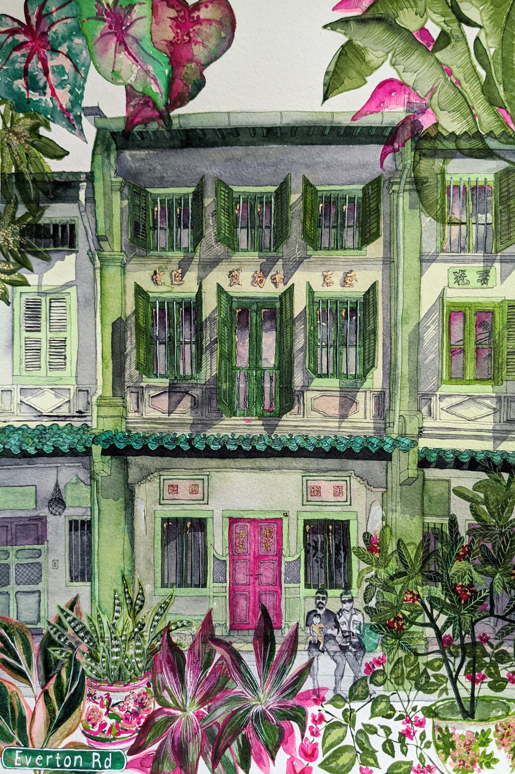 Commissioned Work : Everton Rd Shophouse
